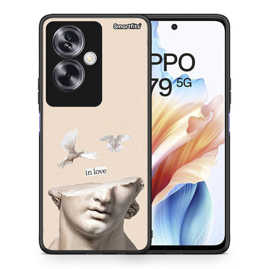 Θήκη Oppo A79 / A2 In Love από τη Smartfits με σχέδιο στο πίσω μέρος και μαύρο περίβλημα | Oppo A79 / A2 In Love case with colorful back and black bezels