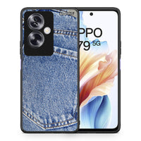 Thumbnail for Θήκη Oppo A79 / A2 Jeans Pocket από τη Smartfits με σχέδιο στο πίσω μέρος και μαύρο περίβλημα | Oppo A79 / A2 Jeans Pocket case with colorful back and black bezels