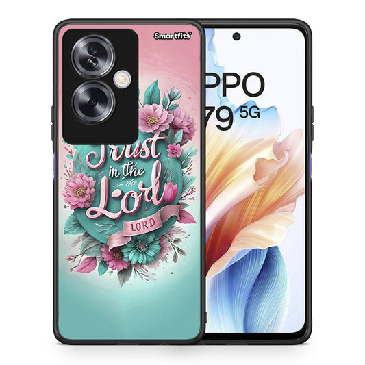Θήκη Oppo A79 / A2 Lord Trust από τη Smartfits με σχέδιο στο πίσω μέρος και μαύρο περίβλημα | Oppo A79 / A2 Lord Trust case with colorful back and black bezels