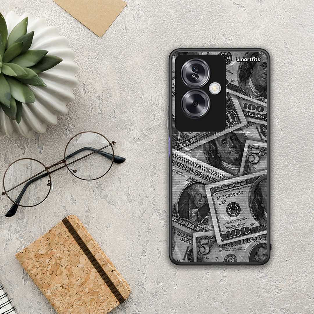 Money Dollars - Oppo A79 / A2 θήκη