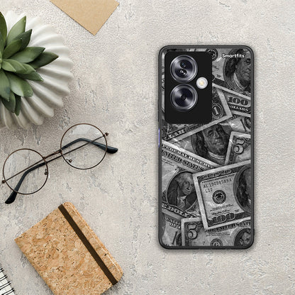 Money Dollars - Oppo A79 / A2 θήκη