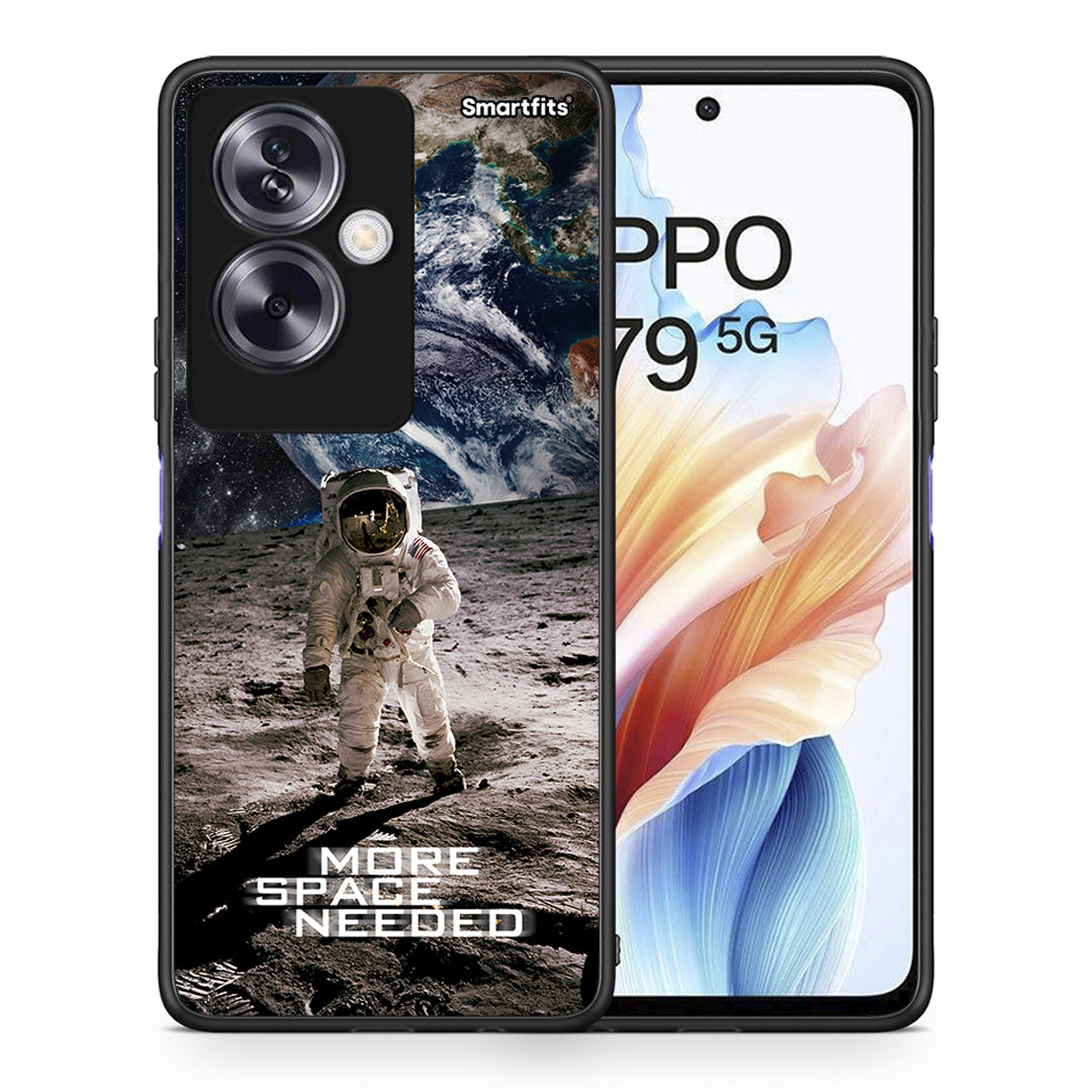 Θήκη Oppo A79 / A2 More Space από τη Smartfits με σχέδιο στο πίσω μέρος και μαύρο περίβλημα | Oppo A79 / A2 More Space case with colorful back and black bezels