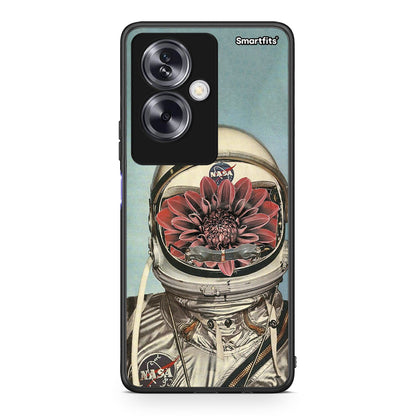 Oppo A79 / A2 Nasa Bloom θήκη από τη Smartfits με σχέδιο στο πίσω μέρος και μαύρο περίβλημα | Smartphone case with colorful back and black bezels by Smartfits