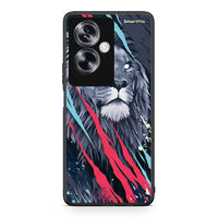 Thumbnail for 4 - Oppo A79 / A2 Lion Designer PopArt case, cover, bumper