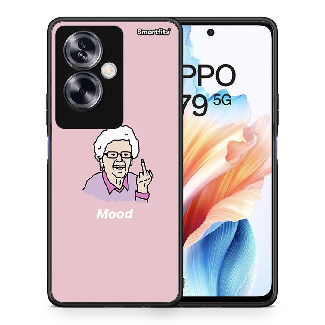 Θήκη Oppo A79 / A2 Mood PopArt από τη Smartfits με σχέδιο στο πίσω μέρος και μαύρο περίβλημα | Oppo A79 / A2 Mood PopArt case with colorful back and black bezels