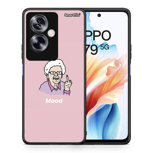 Θήκη Oppo A79 / A2 Mood PopArt από τη Smartfits με σχέδιο στο πίσω μέρος και μαύρο περίβλημα | Oppo A79 / A2 Mood PopArt case with colorful back and black bezels