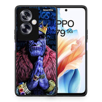 Thumbnail for Θήκη Oppo A79 / A2 Thanos PopArt από τη Smartfits με σχέδιο στο πίσω μέρος και μαύρο περίβλημα | Oppo A79 / A2 Thanos PopArt case with colorful back and black bezels