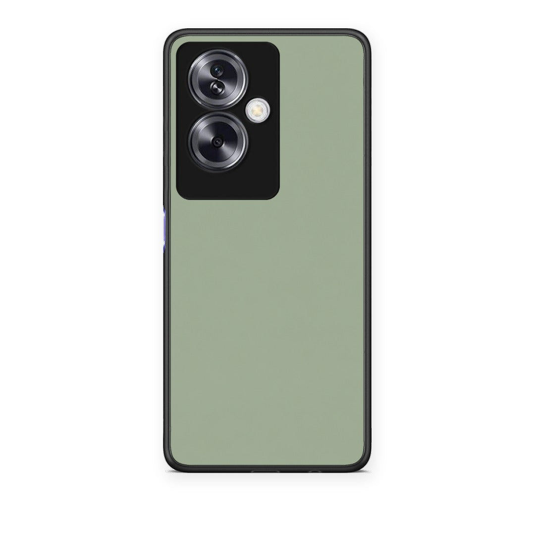 Θήκη Oppo A79 / A2 Sage Green από τη Smartfits με σχέδιο στο πίσω μέρος και μαύρο περίβλημα | Oppo A79 / A2 Sage Green case with colorful back and black bezels