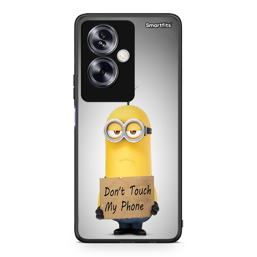 4 - Oppo A79 / A2 Minion Text case, cover, bumper