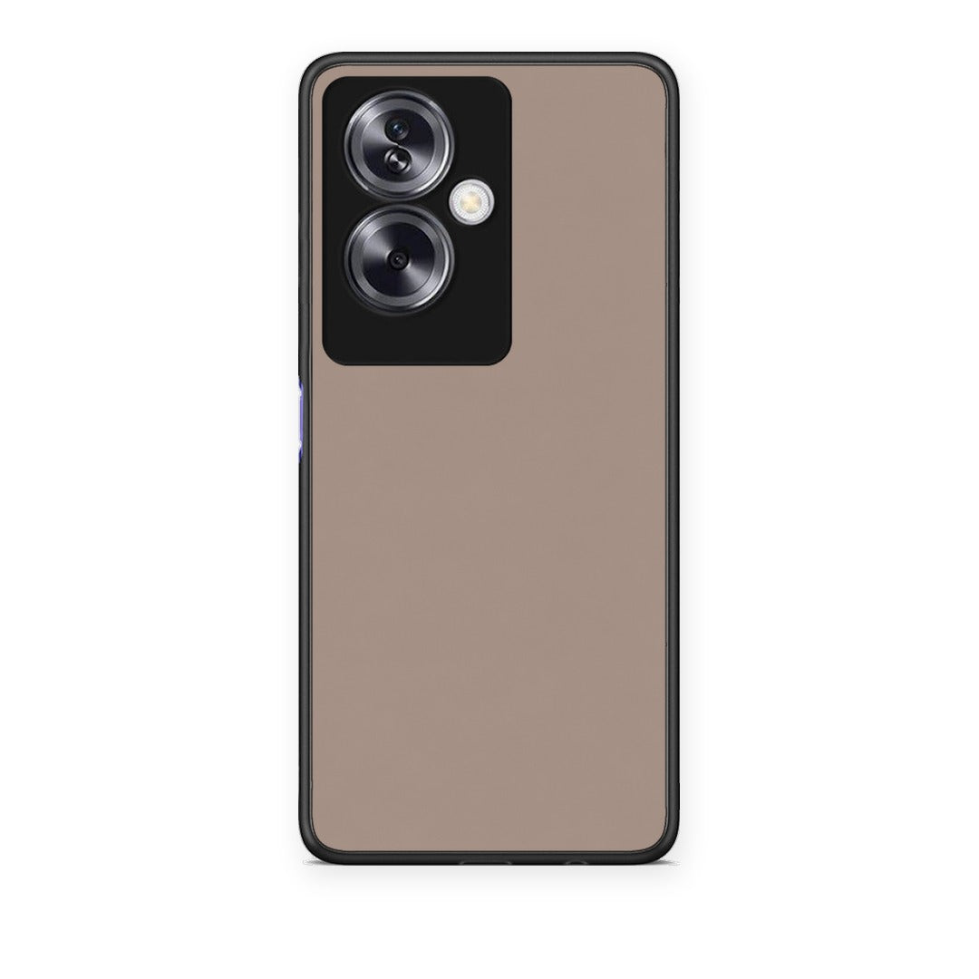 Θήκη Oppo A79 / A2 Warm Taupe από τη Smartfits με σχέδιο στο πίσω μέρος και μαύρο περίβλημα | Oppo A79 / A2 Warm Taupe case with colorful back and black bezels