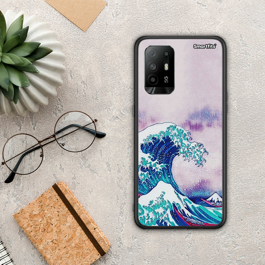 Blue Waves - Oppo A94 5G / F19 Pro / Reno5 Lite θήκη