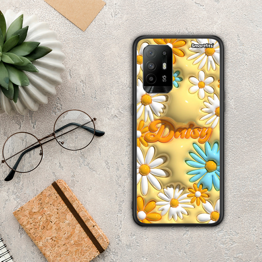 Bubble Daisies - Oppo A94 5G / F19 Pro / Reno5 Lite θήκη