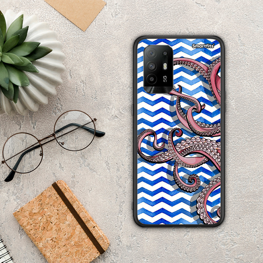 Chevron Devilfish - Oppo A94 5G / F19 Pro / Reno5 Lite θήκη