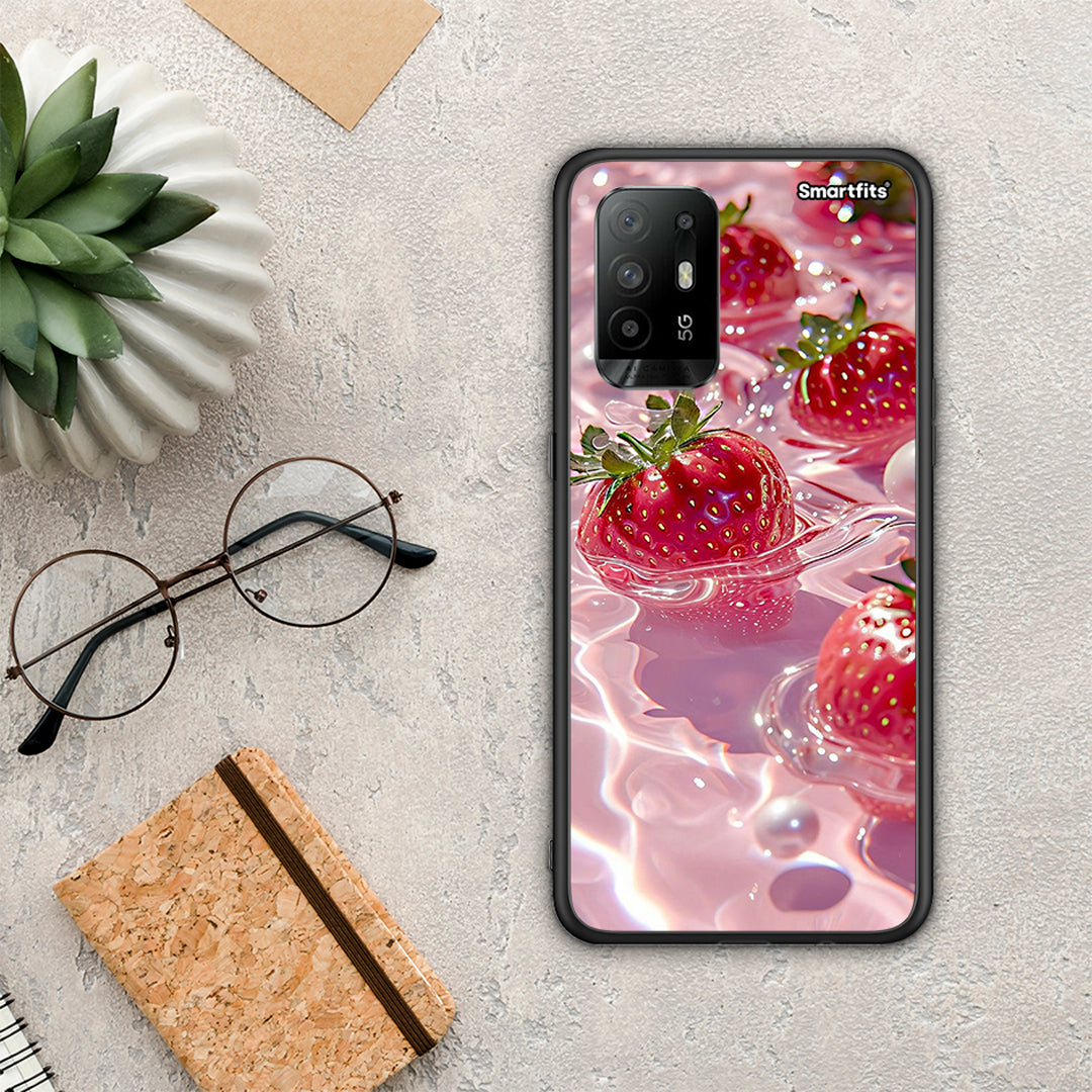 Juicy Strawberries - Oppo A94 5G / F19 Pro / Reno5 Lite θήκη