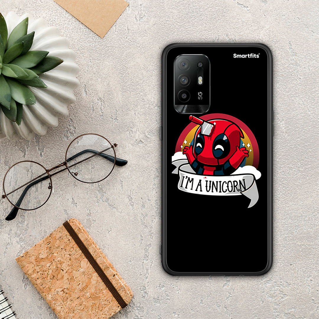 Unicorn Deadpool - Oppo A94 5G / F19 Pro / Reno5 Lite θήκη