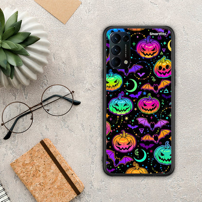 Neon Halloween - Oppo Find X3 Lite / Reno 5 5G / Reno 5 4G θήκη