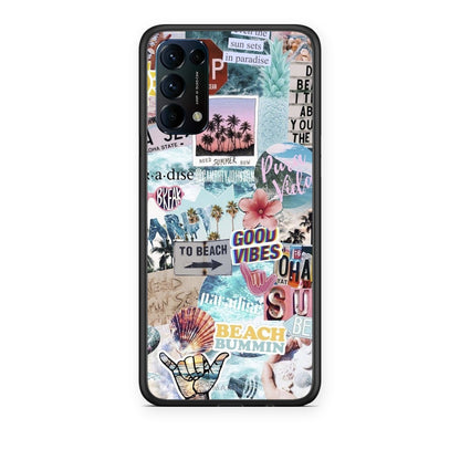 Θήκη Oppo Find X3 Lite / Reno 5 5G / Reno 5 4G Summer Vibes από τη Smartfits με σχέδιο στο πίσω μέρος και μαύρο περίβλημα | Oppo Find X3 Lite / Reno 5 5G / Reno 5 4G Summer Vibes case with colorful back and black bezels
