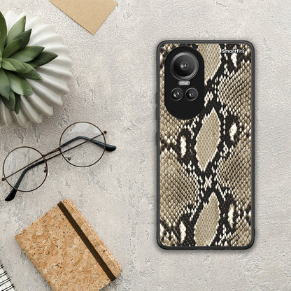Animal Fashion Snake - Oppo Reno10 Pro θήκη