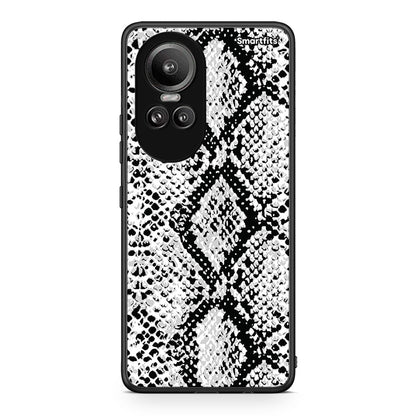 24 - Oppo Reno10 Pro White Snake Animal case, cover, bumper
