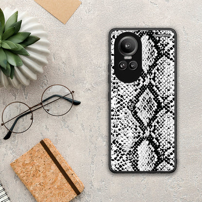 Animal White Snake - Oppo Reno10 Pro θήκη