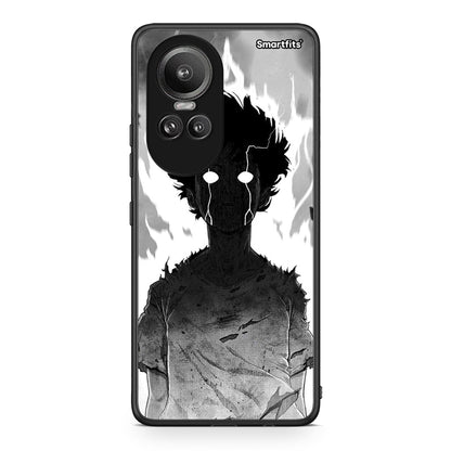 Oppo Reno10 Pro Anime Boy Θήκη από τη Smartfits με σχέδιο στο πίσω μέρος και μαύρο περίβλημα | Smartphone case with colorful back and black bezels by Smartfits