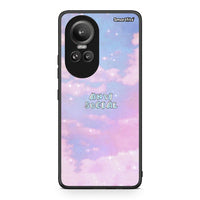 Thumbnail for Oppo Reno10 Pro Anti Social Θήκη Αγίου Βαλεντίνου από τη Smartfits με σχέδιο στο πίσω μέρος και μαύρο περίβλημα | Smartphone case with colorful back and black bezels by Smartfits