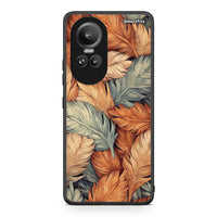 Thumbnail for Oppo Reno10 Pro Autumn Leaves Θήκη από τη Smartfits με σχέδιο στο πίσω μέρος και μαύρο περίβλημα | Smartphone case with colorful back and black bezels by Smartfits