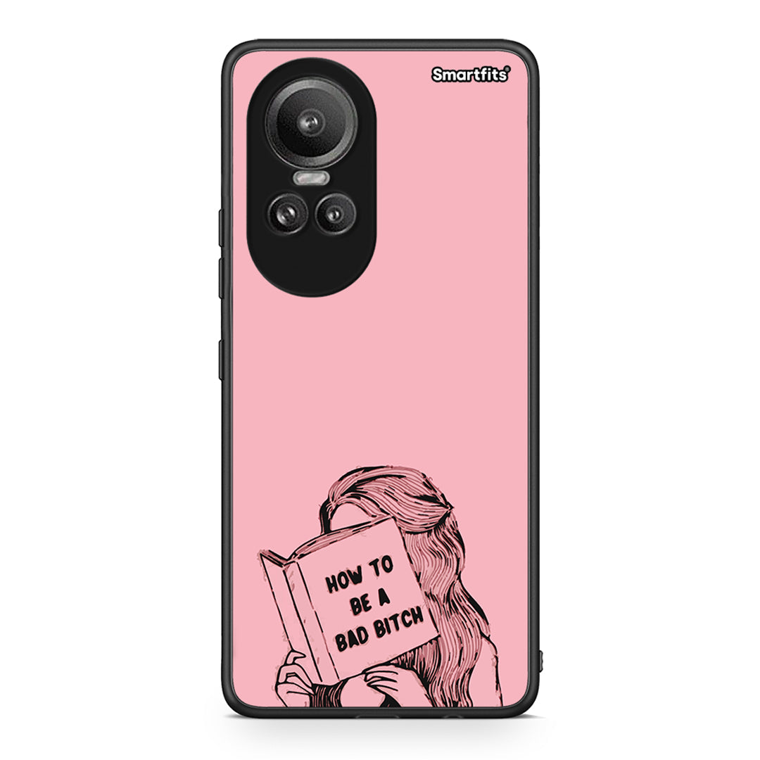 Oppo Reno10 Pro Bad Bitch θήκη από τη Smartfits με σχέδιο στο πίσω μέρος και μαύρο περίβλημα | Smartphone case with colorful back and black bezels by Smartfits