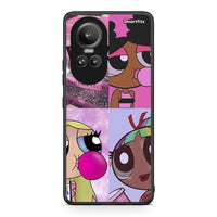 Thumbnail for Oppo Reno10 Pro Bubble Girls Θήκη Αγίου Βαλεντίνου από τη Smartfits με σχέδιο στο πίσω μέρος και μαύρο περίβλημα | Smartphone case with colorful back and black bezels by Smartfits