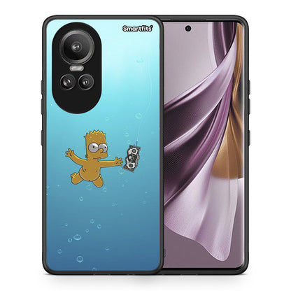 Θήκη Oppo Reno10 Pro Chasing Money από τη Smartfits με σχέδιο στο πίσω μέρος και μαύρο περίβλημα | Oppo Reno10 Pro Chasing Money case with colorful back and black bezels