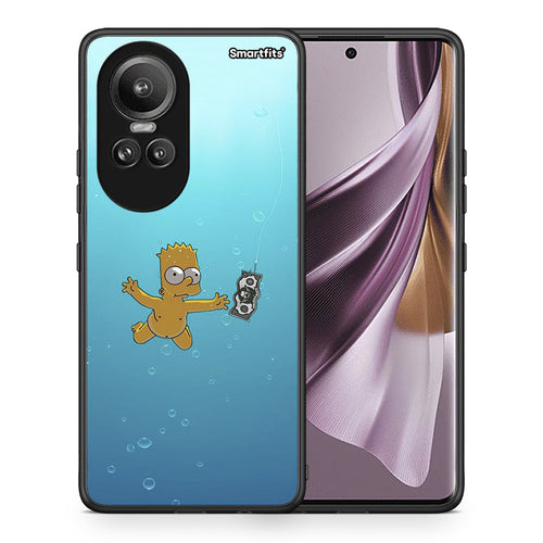Θήκη Oppo Reno10 Pro Chasing Money από τη Smartfits με σχέδιο στο πίσω μέρος και μαύρο περίβλημα | Oppo Reno10 Pro Chasing Money case with colorful back and black bezels