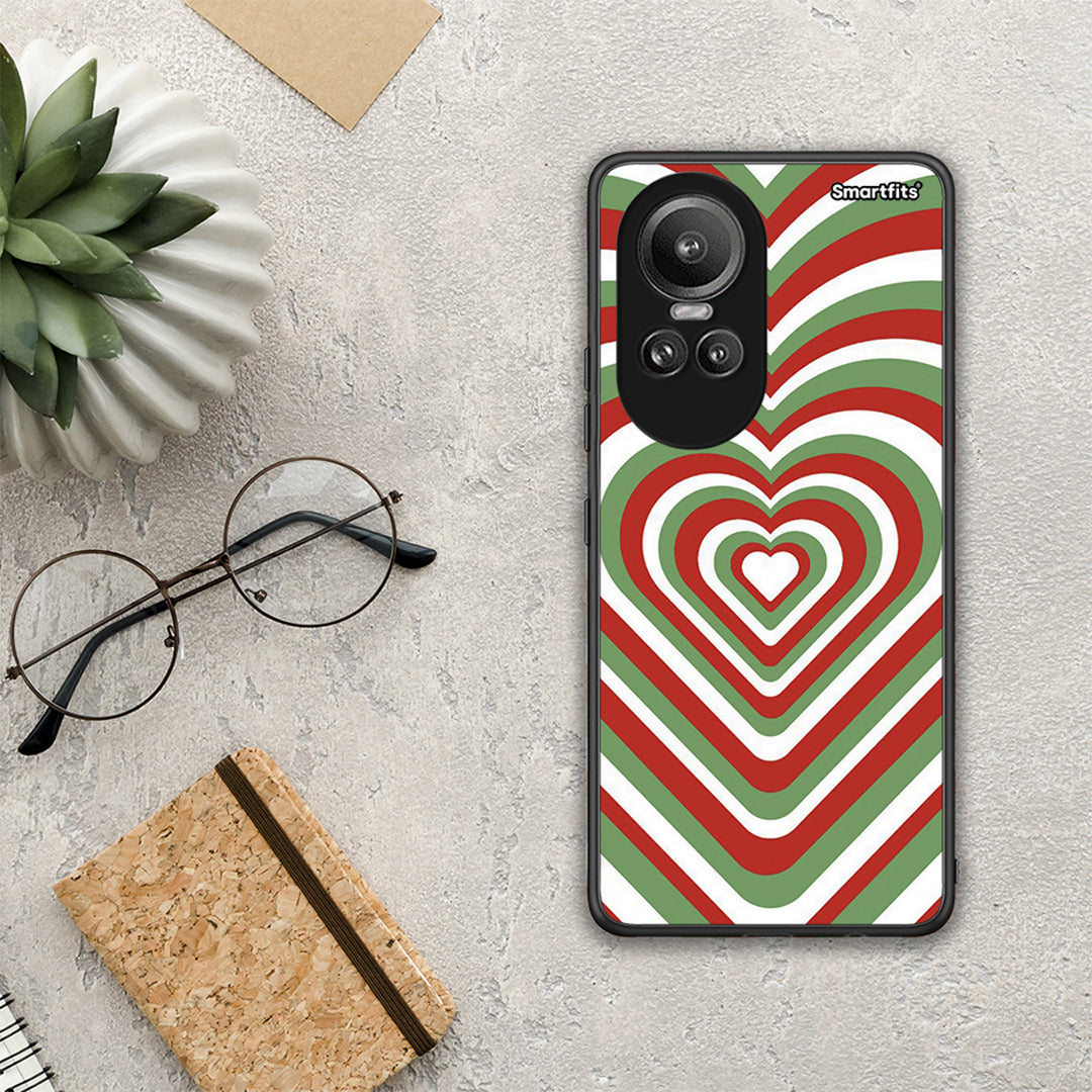Christmas Hearts - Oppo Reno10 Pro θήκη