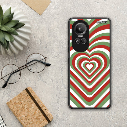 Christmas Hearts - Oppo Reno10 Pro θήκη