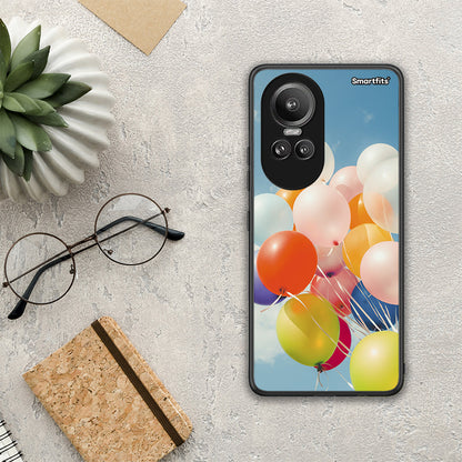 Colorful Balloons - Oppo Reno10 Pro θήκη