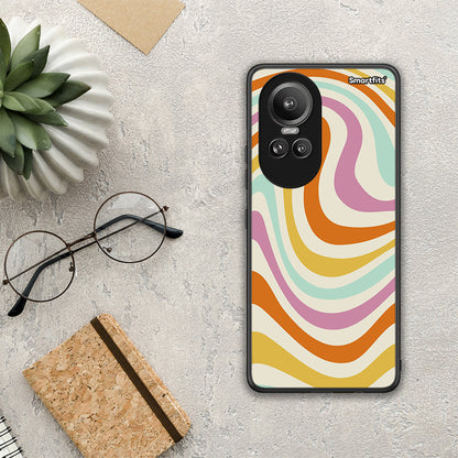 Colourful Waves - Oppo Reno10 Pro θήκη