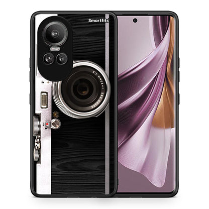 Θήκη Oppo Reno10 Pro Emily In Paris από τη Smartfits με σχέδιο στο πίσω μέρος και μαύρο περίβλημα | Oppo Reno10 Pro Emily In Paris case with colorful back and black bezels