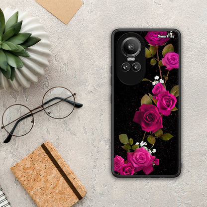 Flower Red Roses - Oppo Reno10 Pro θήκη