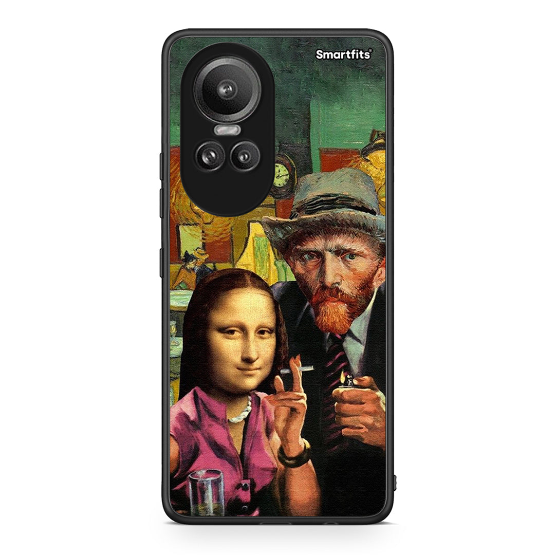 Oppo Reno10 Pro Funny Art θήκη από τη Smartfits με σχέδιο στο πίσω μέρος και μαύρο περίβλημα | Smartphone case with colorful back and black bezels by Smartfits