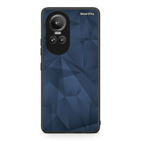 Thumbnail for 39 - Oppo Reno10 Pro Blue Abstract Geometric case, cover, bumper