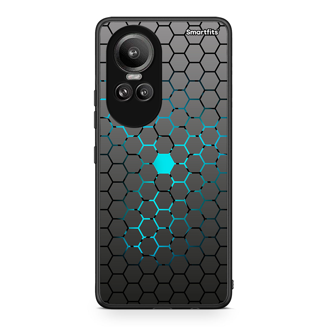 40 - Oppo Reno10 Pro Hexagonal Geometric case, cover, bumper