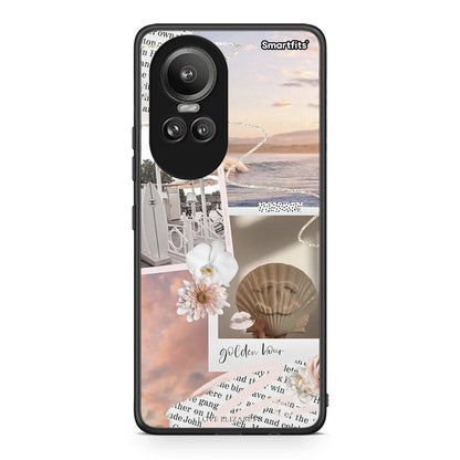 Oppo Reno10 Pro Golden Hour Θήκη Αγίου Βαλεντίνου από τη Smartfits με σχέδιο στο πίσω μέρος και μαύρο περίβλημα | Smartphone case with colorful back and black bezels by Smartfits