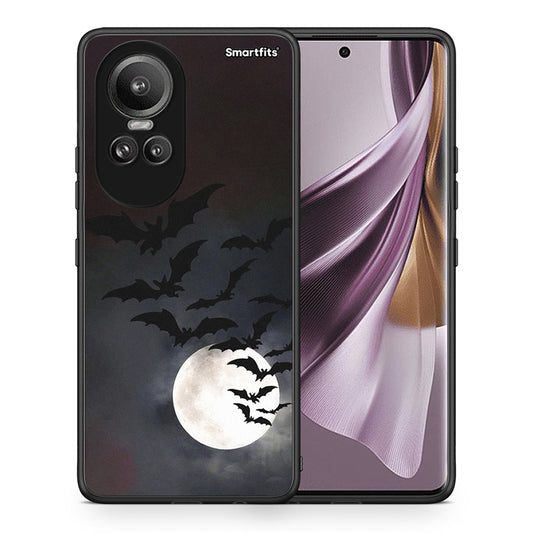 Halloween Bat Night - Oppo Reno10 Pro θήκη
