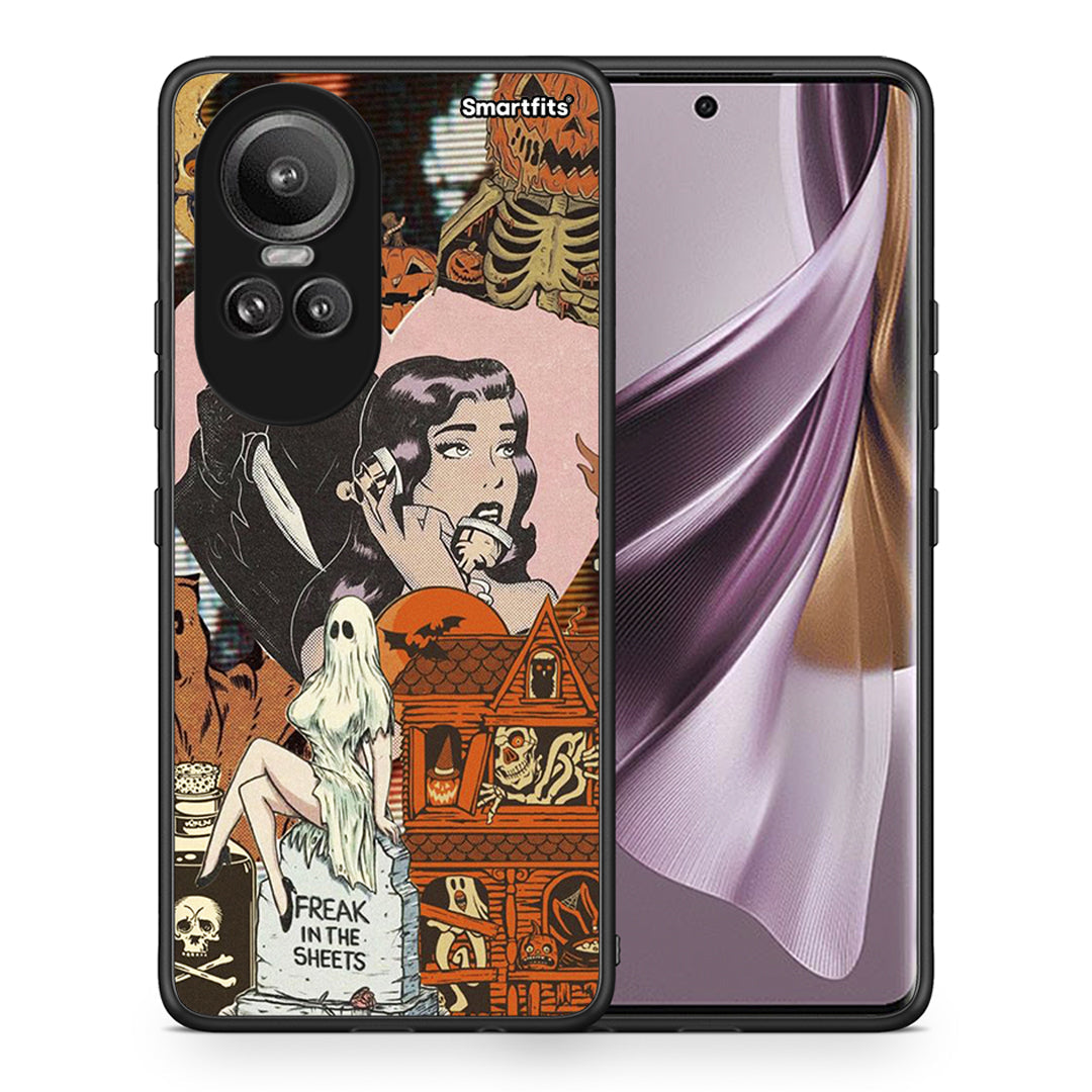 Halloween Collage - Oppo Reno10 Pro θήκη