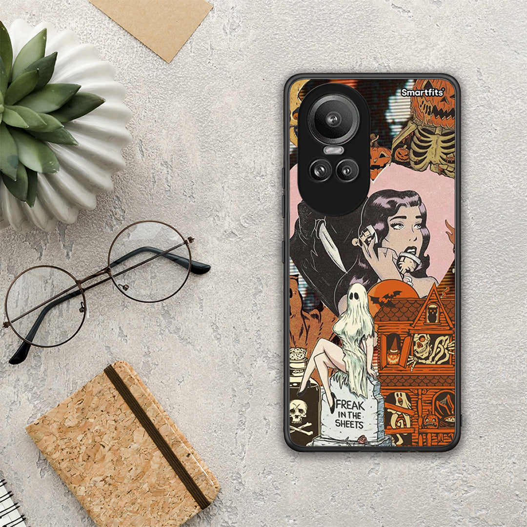Halloween Collage - Oppo Reno10 Pro θήκη