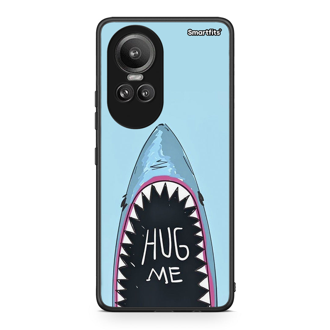 Oppo Reno10 Pro Hug Me θήκη από τη Smartfits με σχέδιο στο πίσω μέρος και μαύρο περίβλημα | Smartphone case with colorful back and black bezels by Smartfits