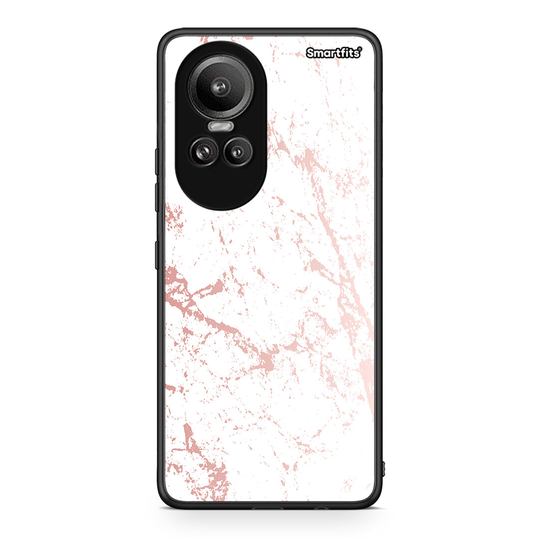 116 - Oppo Reno10 Pro Pink Splash Marble case, cover, bumper