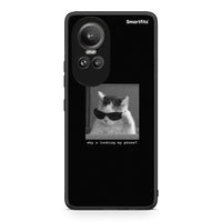 Thumbnail for Oppo Reno10 Pro Meme Cat θήκη από τη Smartfits με σχέδιο στο πίσω μέρος και μαύρο περίβλημα | Smartphone case with colorful back and black bezels by Smartfits
