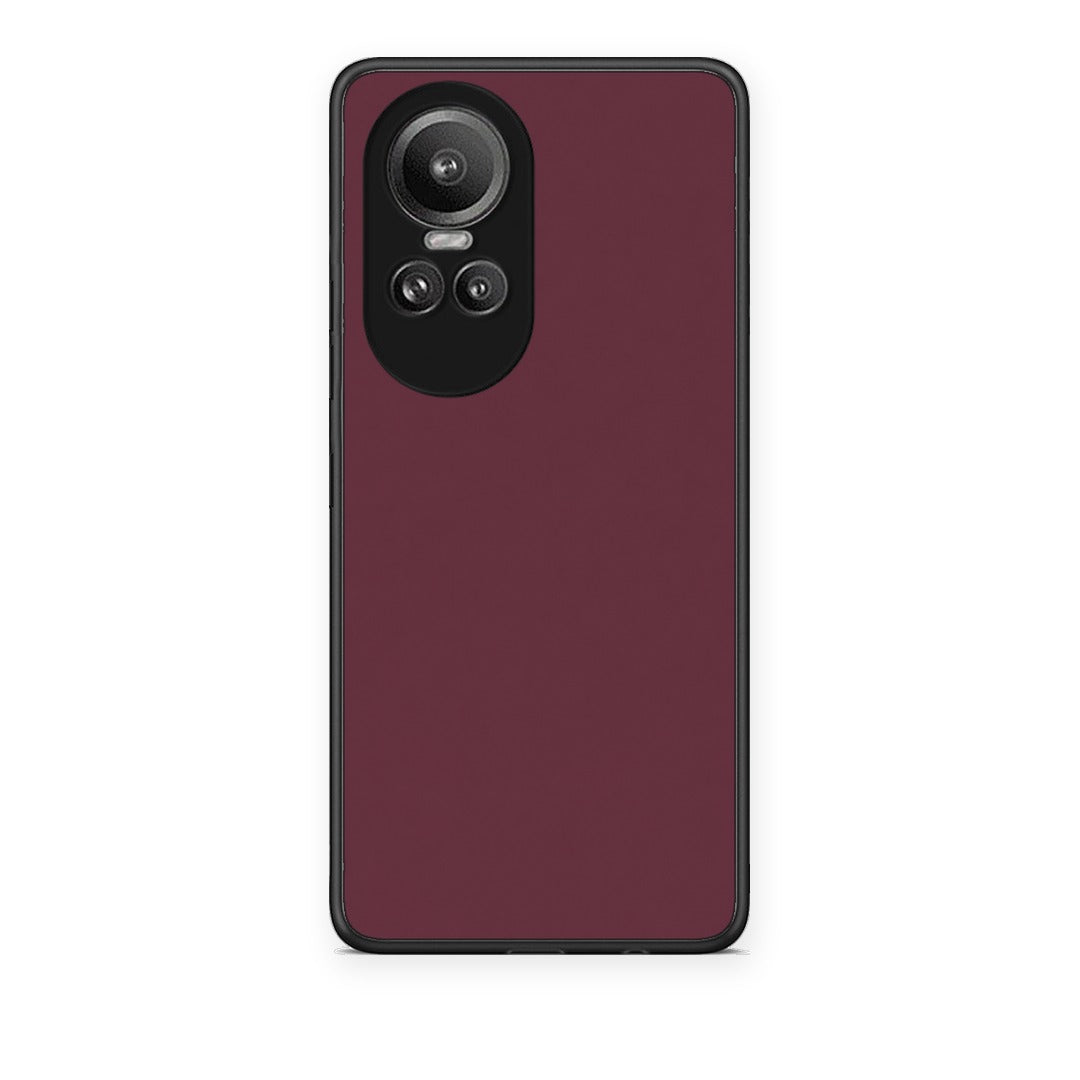 Θήκη Oppo Reno10 Pro Muted Burgundy από τη Smartfits με σχέδιο στο πίσω μέρος και μαύρο περίβλημα | Oppo Reno10 Pro Muted Burgundy case with colorful back and black bezels