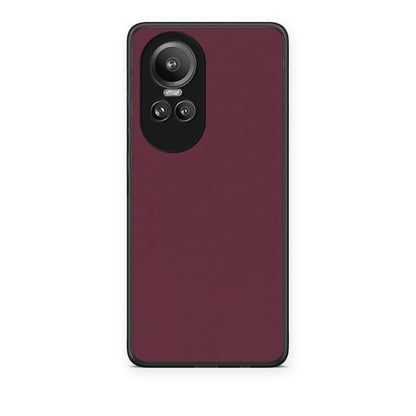 Θήκη Oppo Reno10 Pro Muted Burgundy από τη Smartfits με σχέδιο στο πίσω μέρος και μαύρο περίβλημα | Oppo Reno10 Pro Muted Burgundy case with colorful back and black bezels
