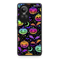 Thumbnail for Oppo Reno10 Pro Neon Halloween θήκη από τη Smartfits με σχέδιο στο πίσω μέρος και μαύρο περίβλημα | Smartphone case with colorful back and black bezels by Smartfits